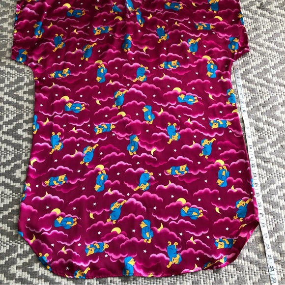 Winnie the Pooh sleep shirt nightshirt size medium - Picture 3 of 8